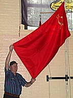 Ross Neale and USSR Flag